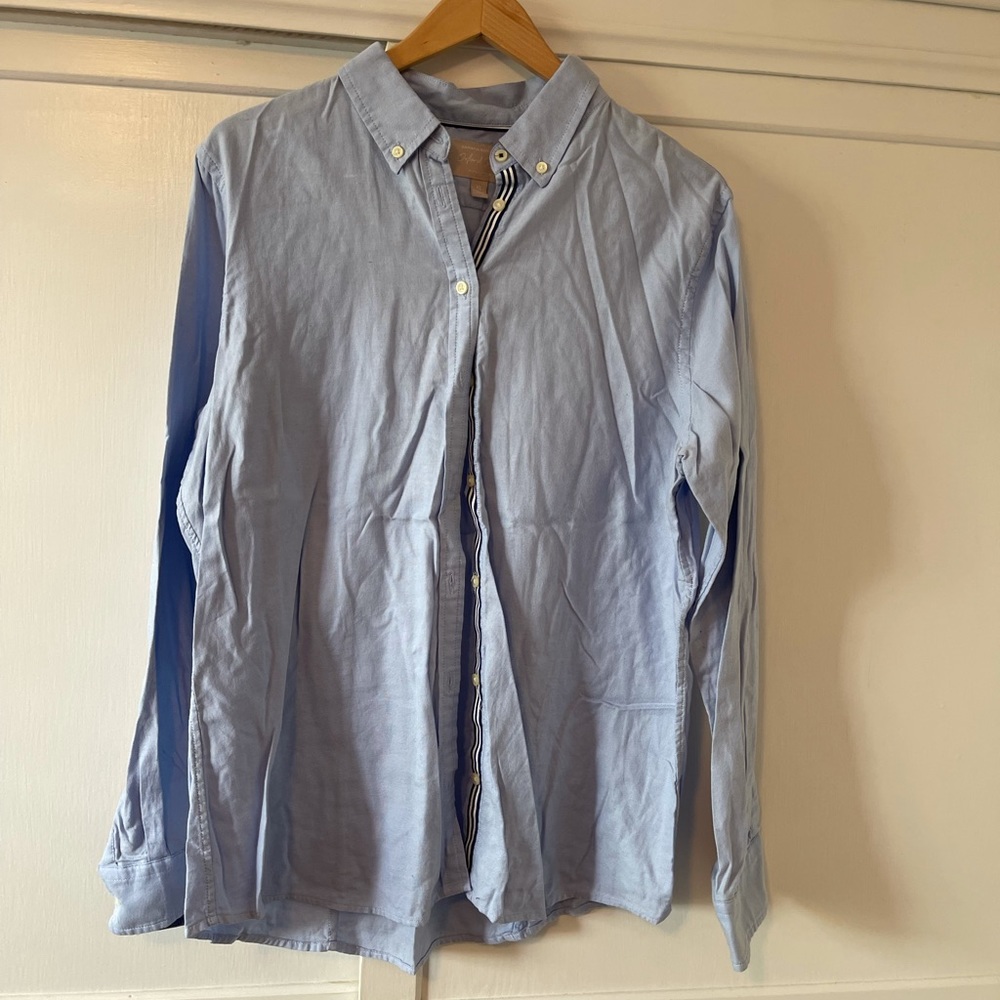 Soft washed Oxford BR button down